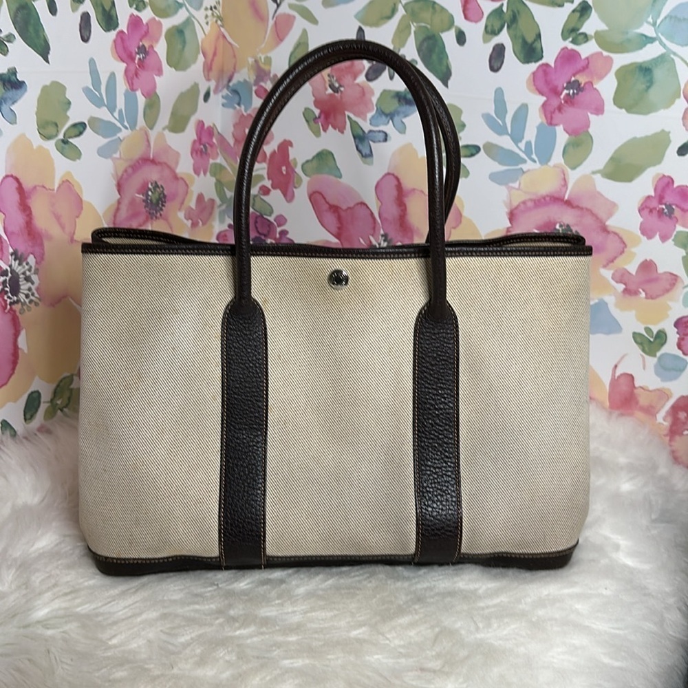 💯Authentic Hermes Garden Party Canvas 🍀 - Picture 15 of 16